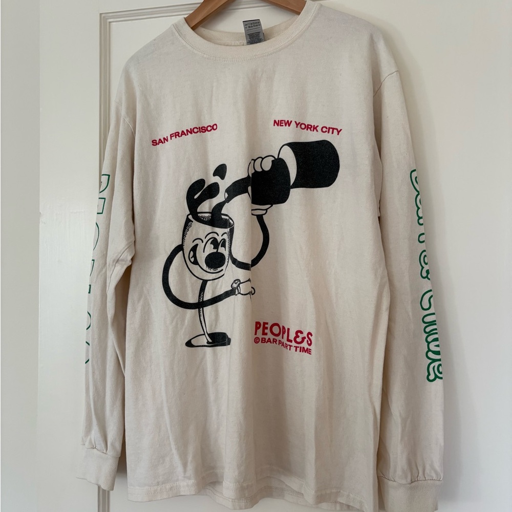 People’s Wine x Bar Part Time Long Sleeve Shirt